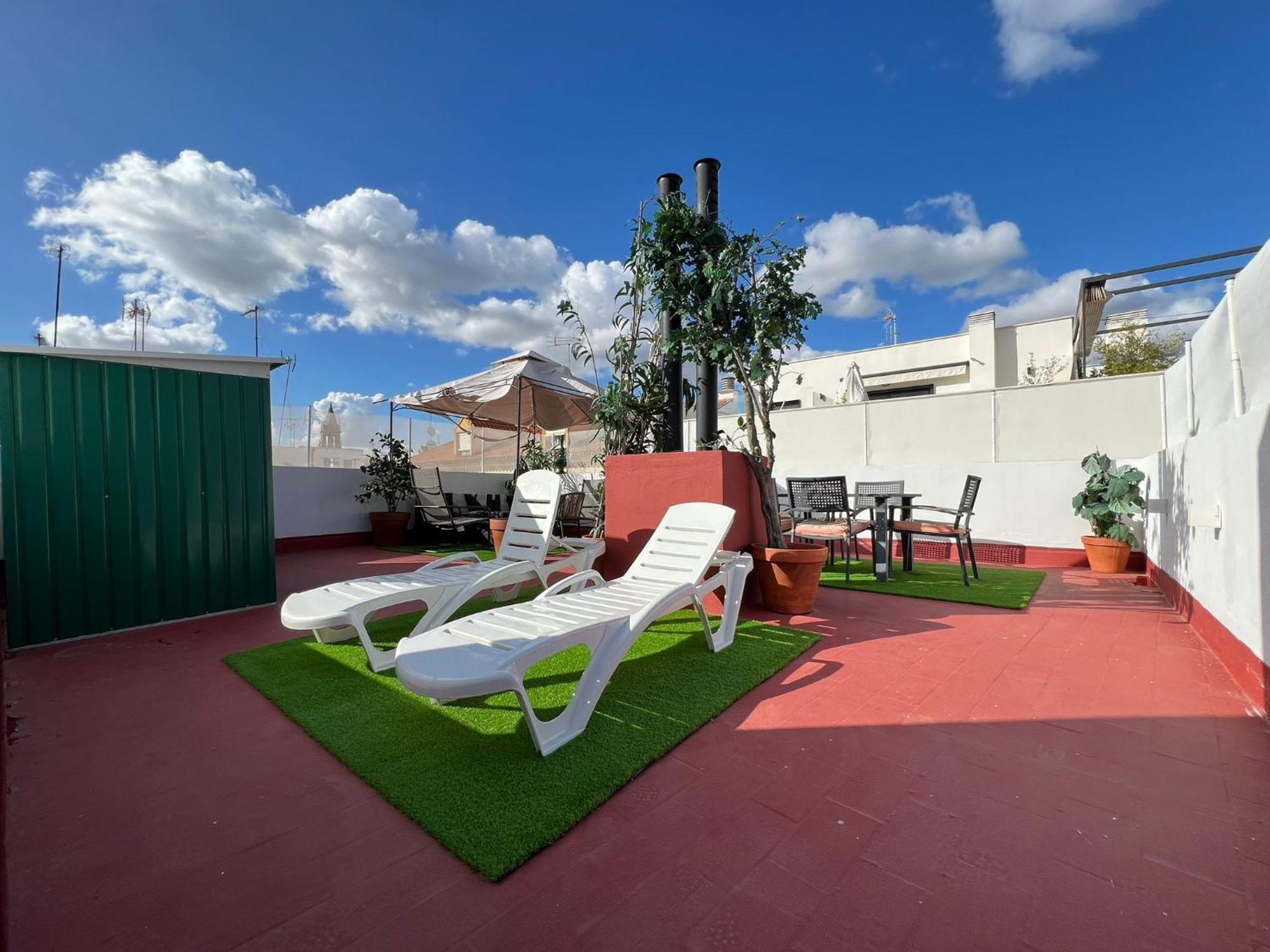 Apartamento Penthouse Con Terraza- 2D 2B- Triana Sevilla Exterior foto